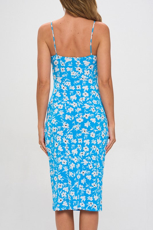 Dress Flowery Blue